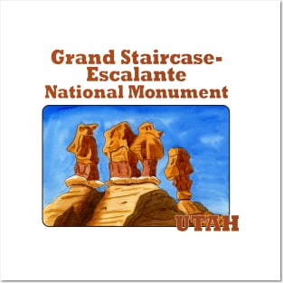 Grand Staircase-Escalante National Monument, Utah Posters and Art